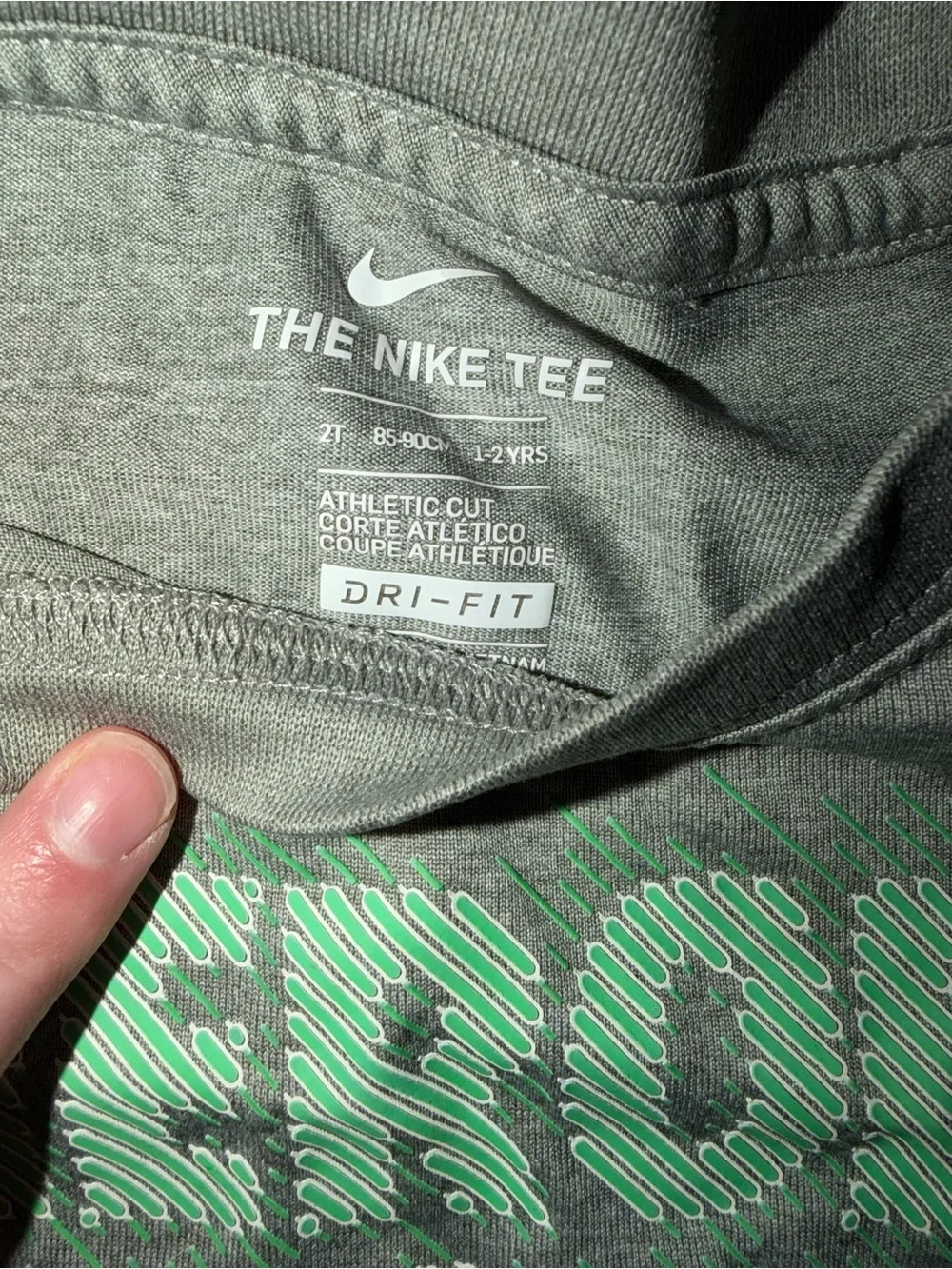 Nike Toddler Shirt Bundle – 2 Short Sleeve & 1 Long Sleeve (2T/3T) - Picture 4 of 5